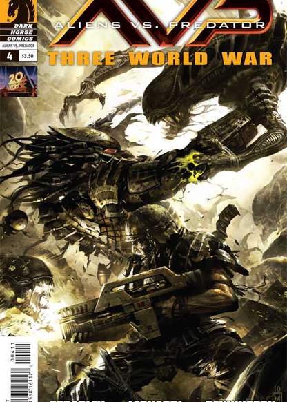 Aliens Vs Predator: Three World War обложка