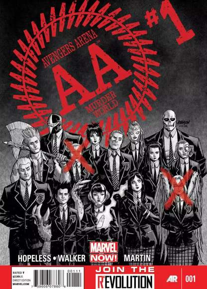 Avengers Arena обложка