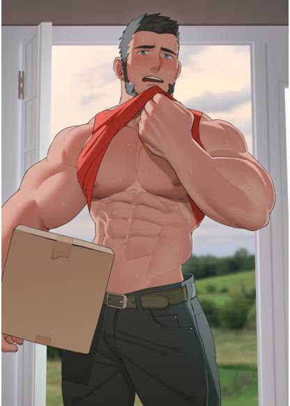 Hunky Delivery Himbo’s Side Hustle обложка