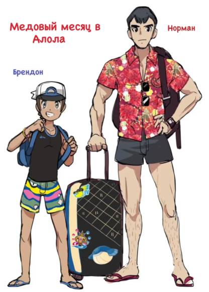 Alola honeymoon обложка